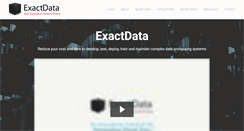 Desktop Screenshot of exactdata.net
